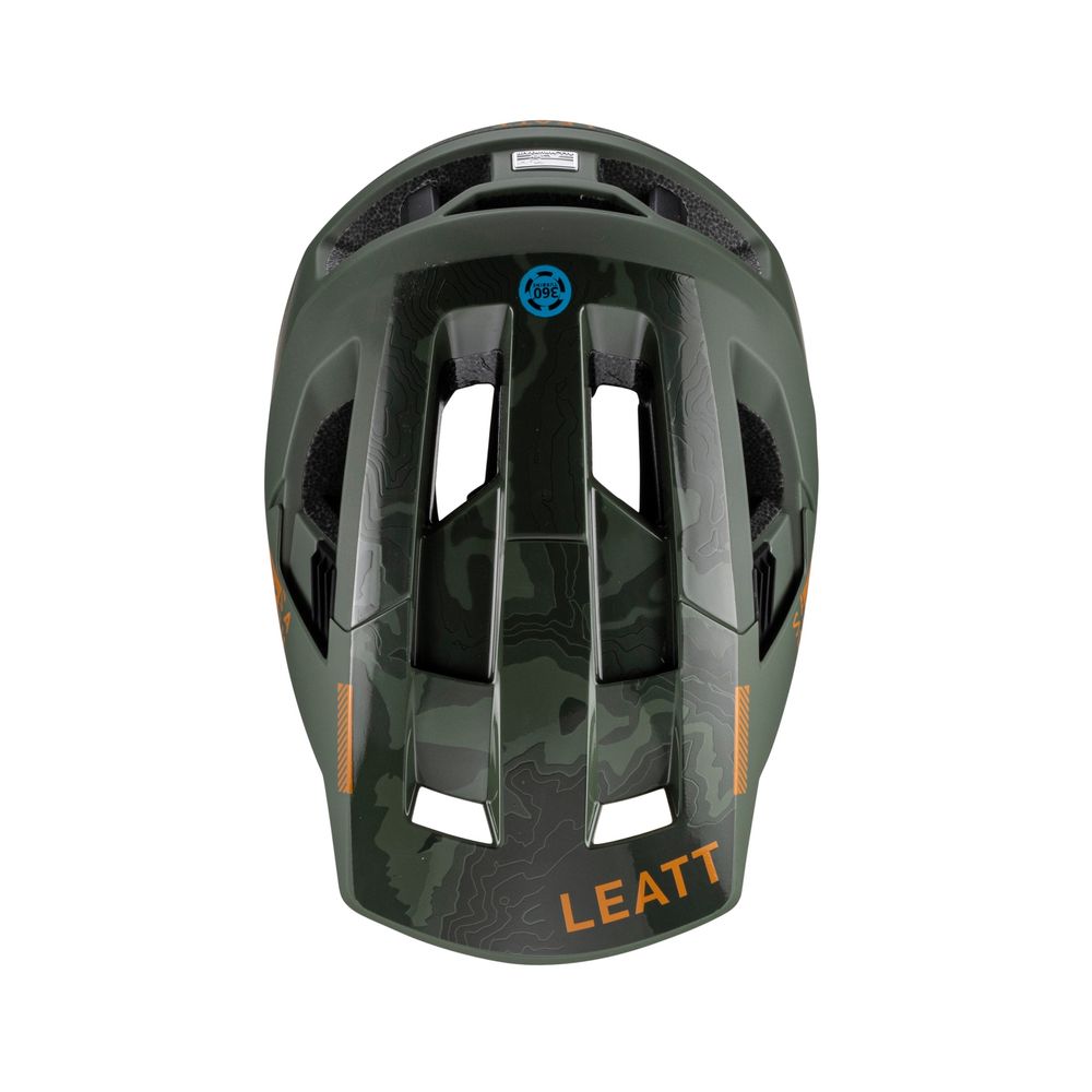 VISIERA CASCO DI RICAMBIO MTB ALLMTN V23 VERDE PINO