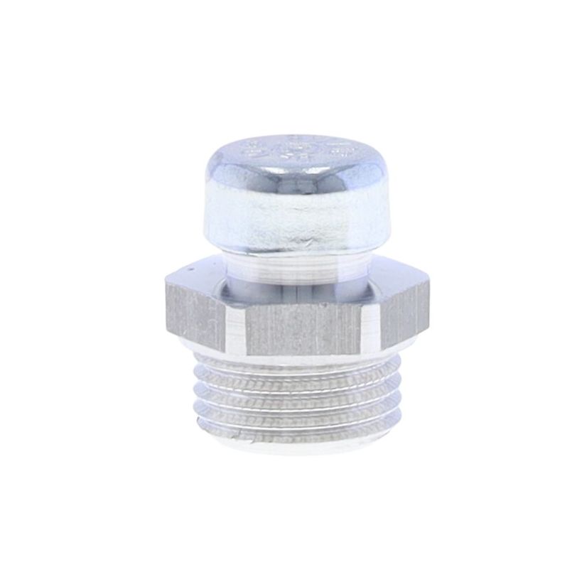 Aluminium alloy breather plug with labyrinth