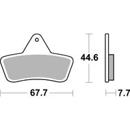 ATV Sintered Brake Pads