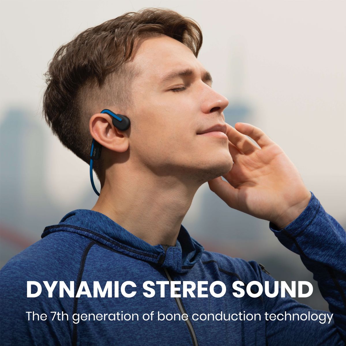 Auricolari Bluetooth OPENMOVE a conduzione ossea ultra leggere con  autonomia 6 ore | Athena