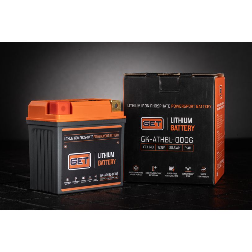 Batteria al litio per moto Off Road 2 Ah - CCA 140 A