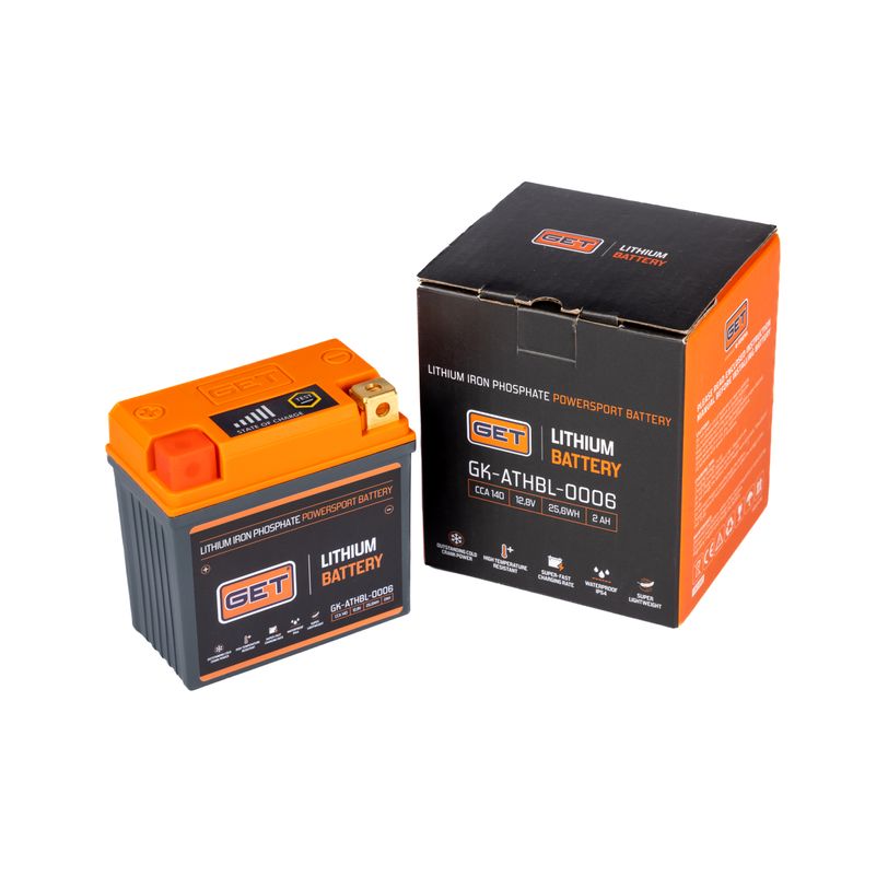 Batteria al litio per moto Off Road 2 Ah - CCA 140 A