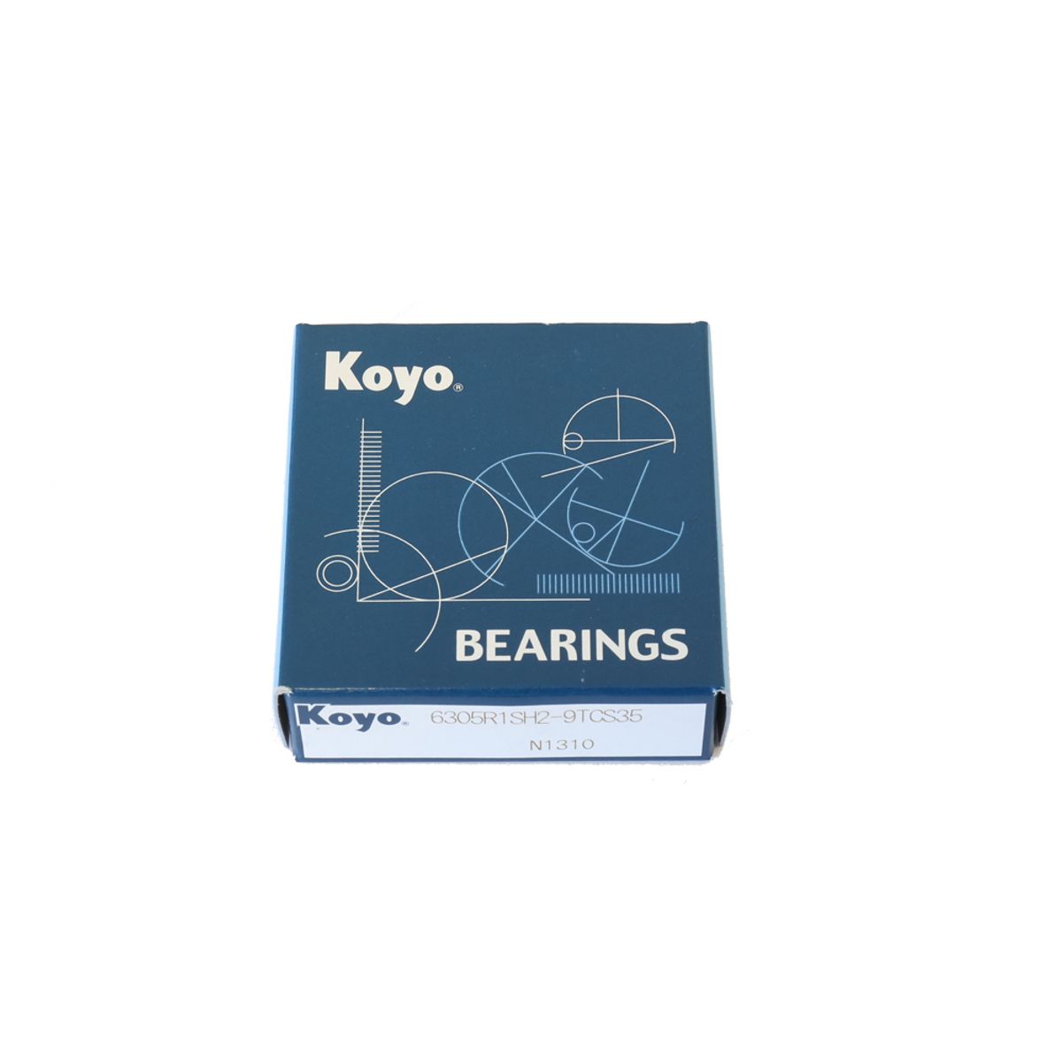 KOYO 6305 C3 Deep Groove Ball Bearing - Open, No Seals, Made In Japan - 93306-305XB