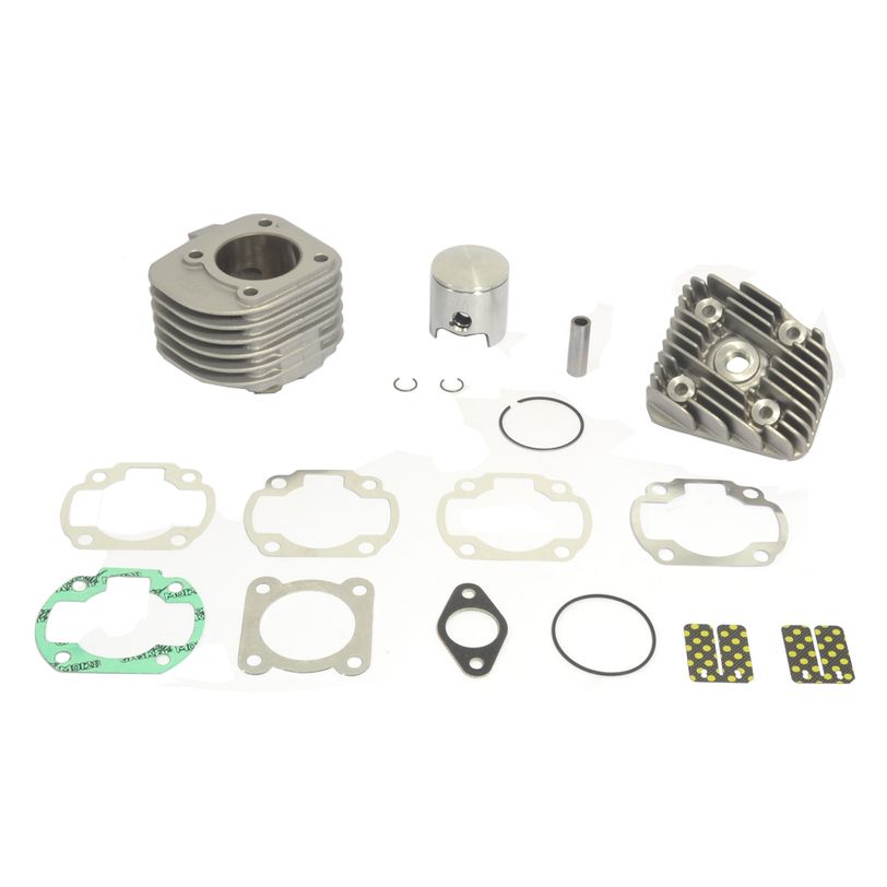 Big Bore Cylinder Kit With Head Ø 47,6 mm, 70 cc, Pin Ø 10 mm, Domed Head Piston