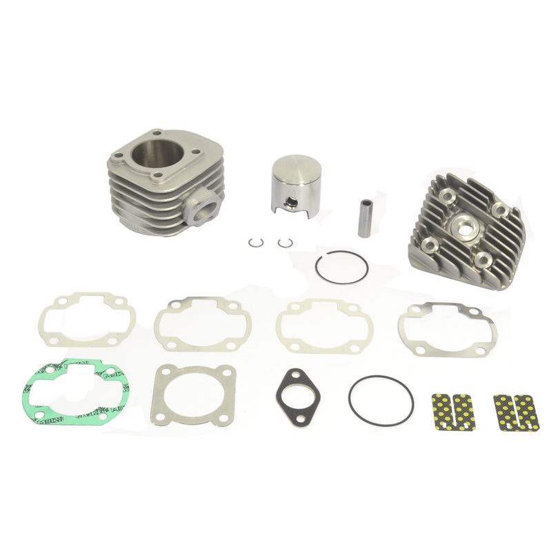 Big Bore Cylinder Kit With Head Ø 47,6 mm, 70 cc, Pin Ø 10 mm, Domed Head Piston