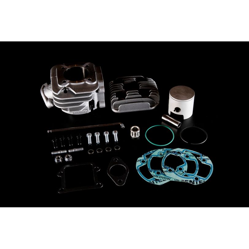 Big Bore Cylinder Kit with Head Ø 47,6 mm, Pin 10 mm, Flat Head Piston