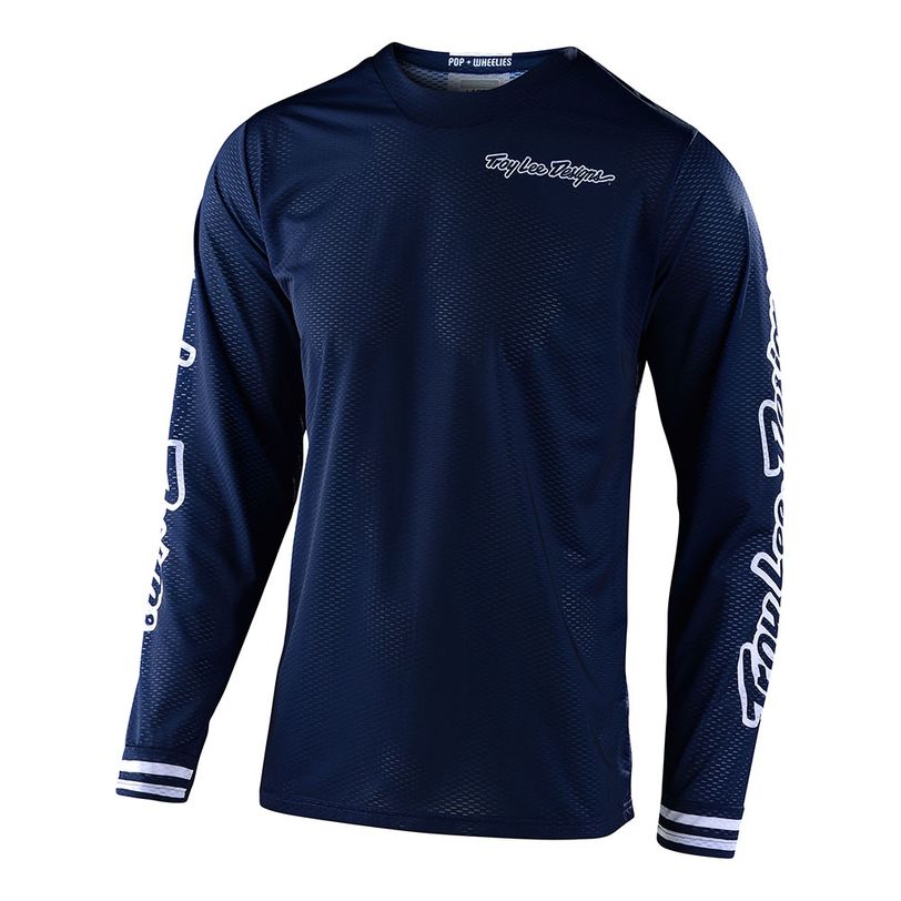 Bike jersey TLD GP Air Mono with vented mesh panels for maximum airflow