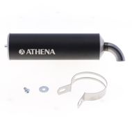 Black Aluminum Silencer ø70mm x 250mm