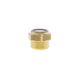Brass and plastic oil level sight window
