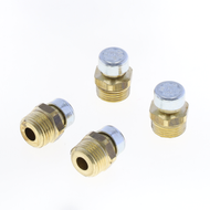 Brass breather plug kit with inner valve G 3/8" - MOD.33A