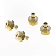 Brass drain cock kit with hand screw system G 1/4" - MOD.15A.A