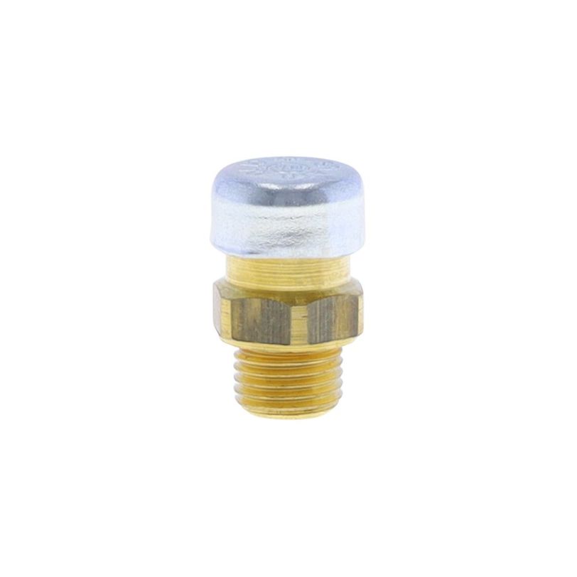 Breather plug bronze sinterized filter version made of brass