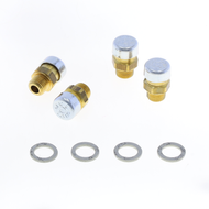 Breather plug kit bronze sinterized filter version made of brass M 18x1,5 - MOD.31A