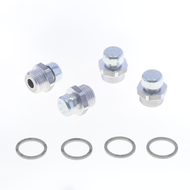 Breather plug kit inner valve version made of aluminium alloy G 1/2" - MOD.33A.A