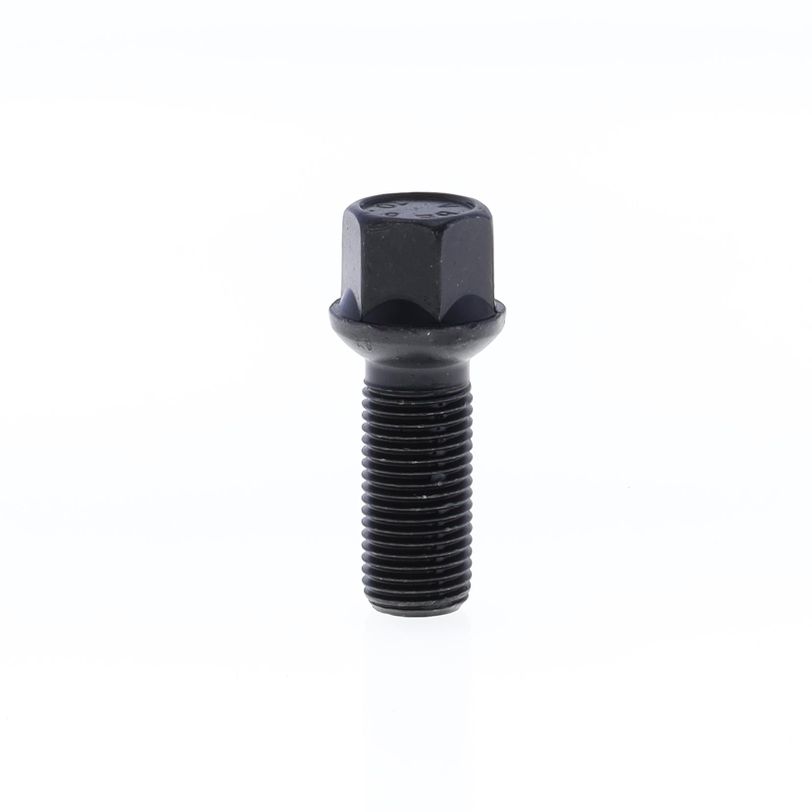 Bullone Sferico per Distanziali M14x1,50x60 CH17 con Zincatura Nera
