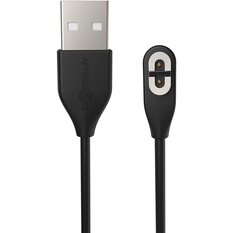 hafiuege Cavo di ricarica magnetico per Aftershokz Aeropex AS800, Shokz OpenRun Pro S810/Mini, Shokz OpenComm ASC100SG, per AfterShokz Cavo di ricarica per cuffie Bluetooth wireless a conduzione ossea