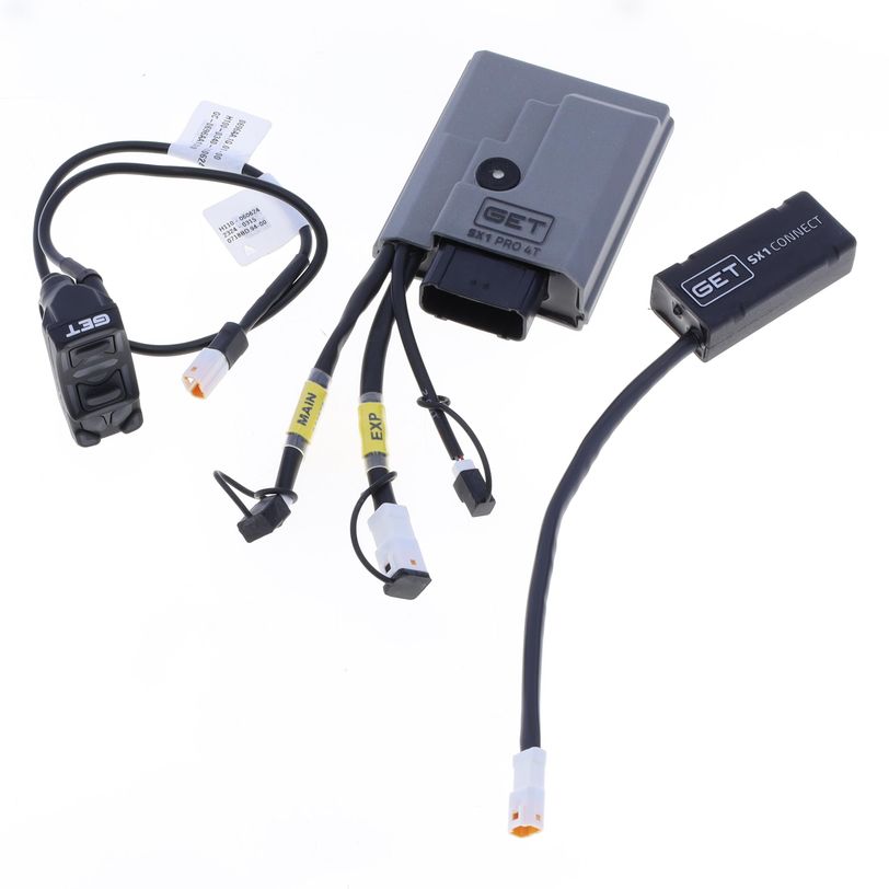 Centralina moto SX1 PRO 4T con SX1 Controller, SX1 Connect e Kit Secondo Iniettore