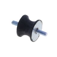 Concave vibration dampings with screw bolt on both side 40 X 30 - MOD. MMS