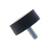 Concave vibration dampings with upper screw bolt 40 X 20 - MOD. PM