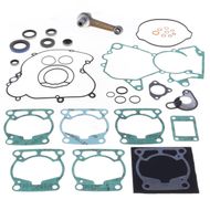 Connecting rod kit with engine gasket kit