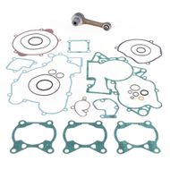 Connecting rod kit with engine gasket kit