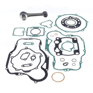 Connecting rod kit with engine gasket kit