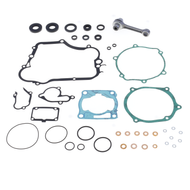 Connecting rod kit with engine gasket kit