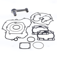 Connecting rod kit with engine gasket kit