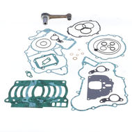 Connecting rod kit with engine gasket kit