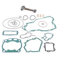 Connecting rod kit with engine gasket kit