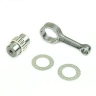 Connecting rod kit with engine gasket kit