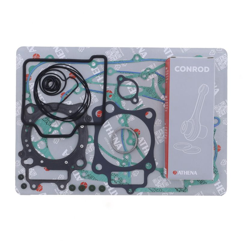 Connecting rod kit with engine gasket kit