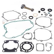 Connecting rod kit with engine gasket kit