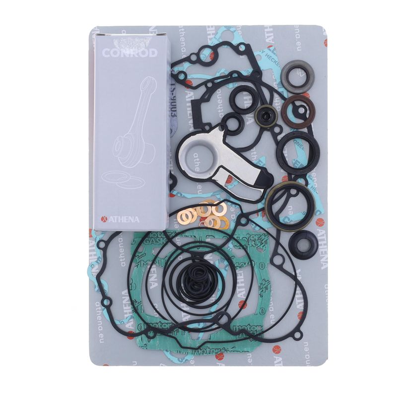 Connecting rod kit with engine gasket kit