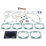 Connecting rod kit with engine gasket kit