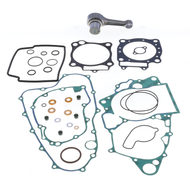 Connecting rod kit with engine gasket kit