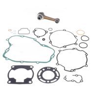 Connecting rod kit with engine gasket kit