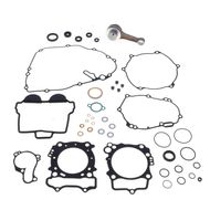 Connecting rod kit with engine gasket kit
