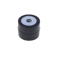 Cylindric vibration dampings with screw bolt one side and threaded hold on the other one