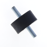 Cylindrical vibration dampings with screw bolt on both sides 50 X 30 - MOD. MM