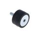 Cylindrical vibration dampings with screw bolt one side and threaded hole on the other one