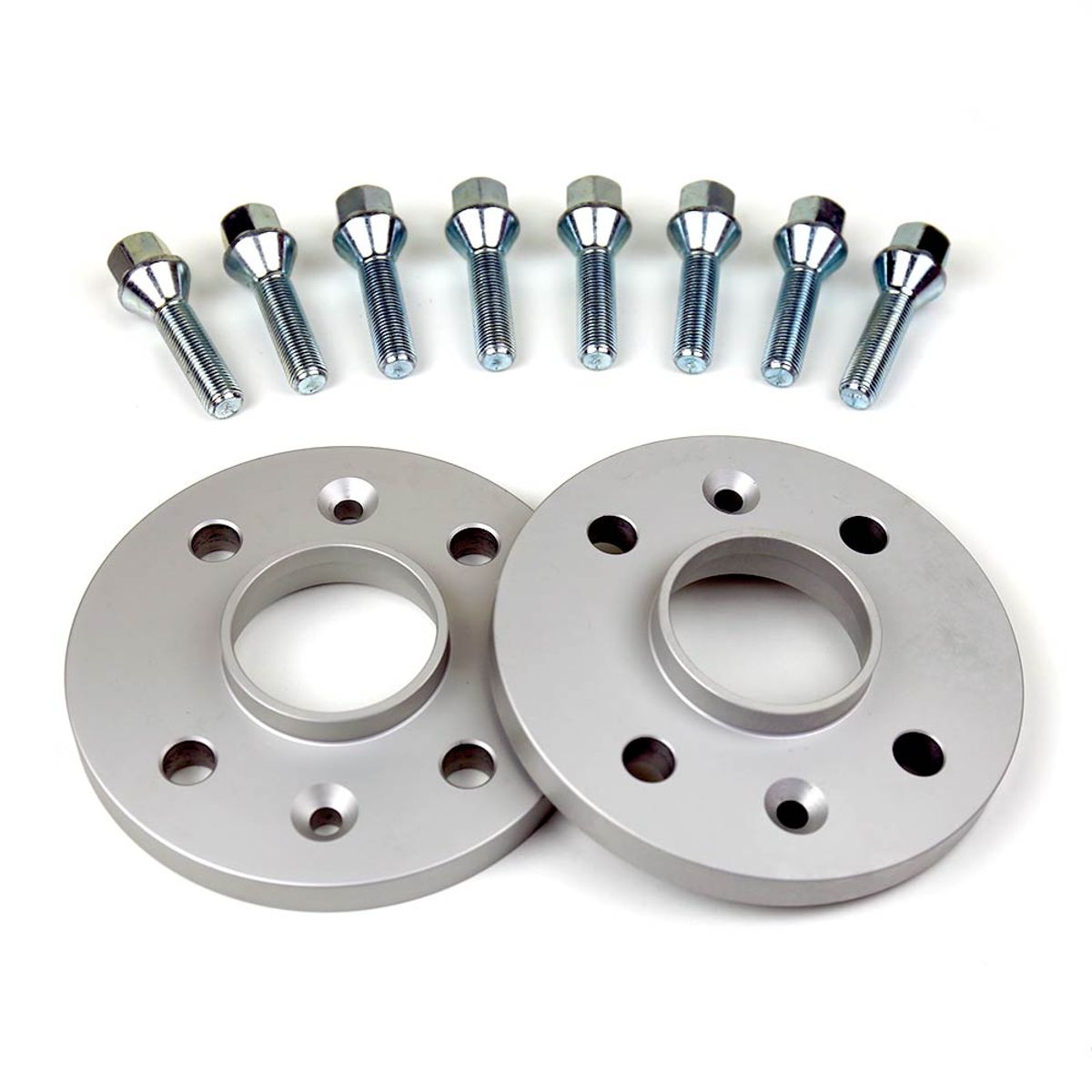 Kit 4 Distanziali Ruote 12mm Per Lancia Delta Dal 2008 – Alluminio Anodizzato, Bulloni Inclusi, Uso Sportivo