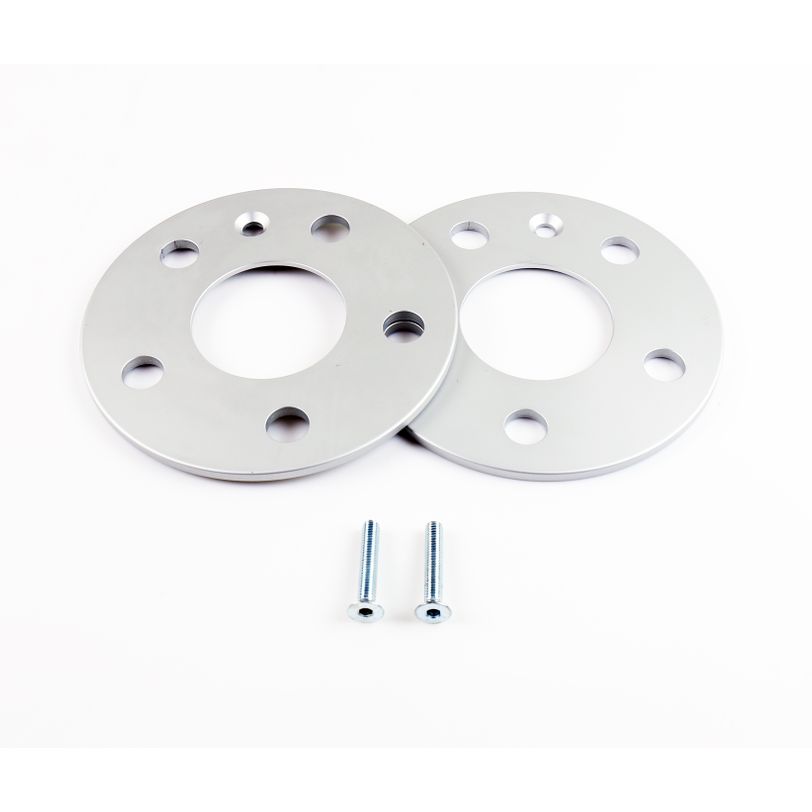 Distanziali Ruota In Alluminio 10 Mm (2 Pezzi) - Hubcentric Universali Per 4/5 Fori, Spessori Auto