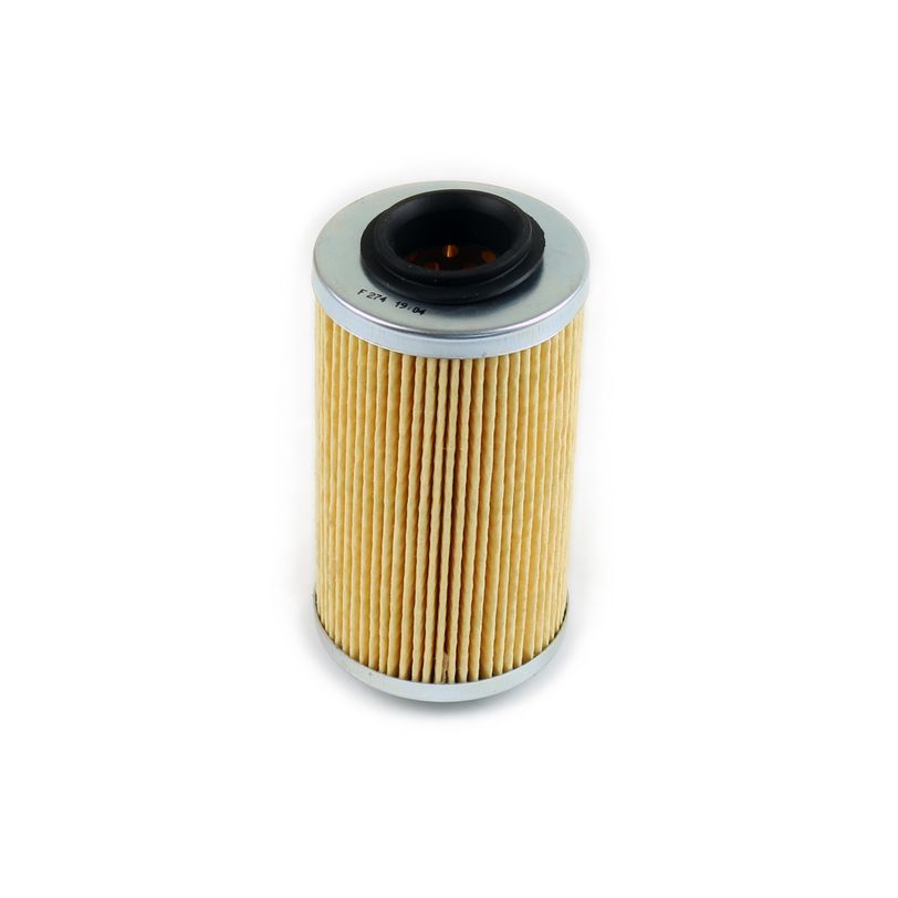 Filtro de aceite con cartucho interno para moto