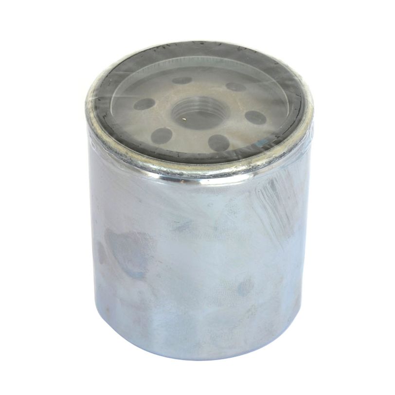 Filtro Olio avvitabile cromato per moto