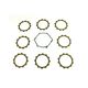 Friction Plates Kit with Clutch Cover Gasket