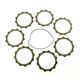 Friction Plates Kit with Clutch Cover Gasket