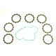 Friction Plates Kit with Clutch Cover Gasket