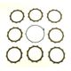 Friction Plates Kit with Clutch Cover Gasket