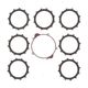 Friction Plates Kit with Clutch Cover Gasket